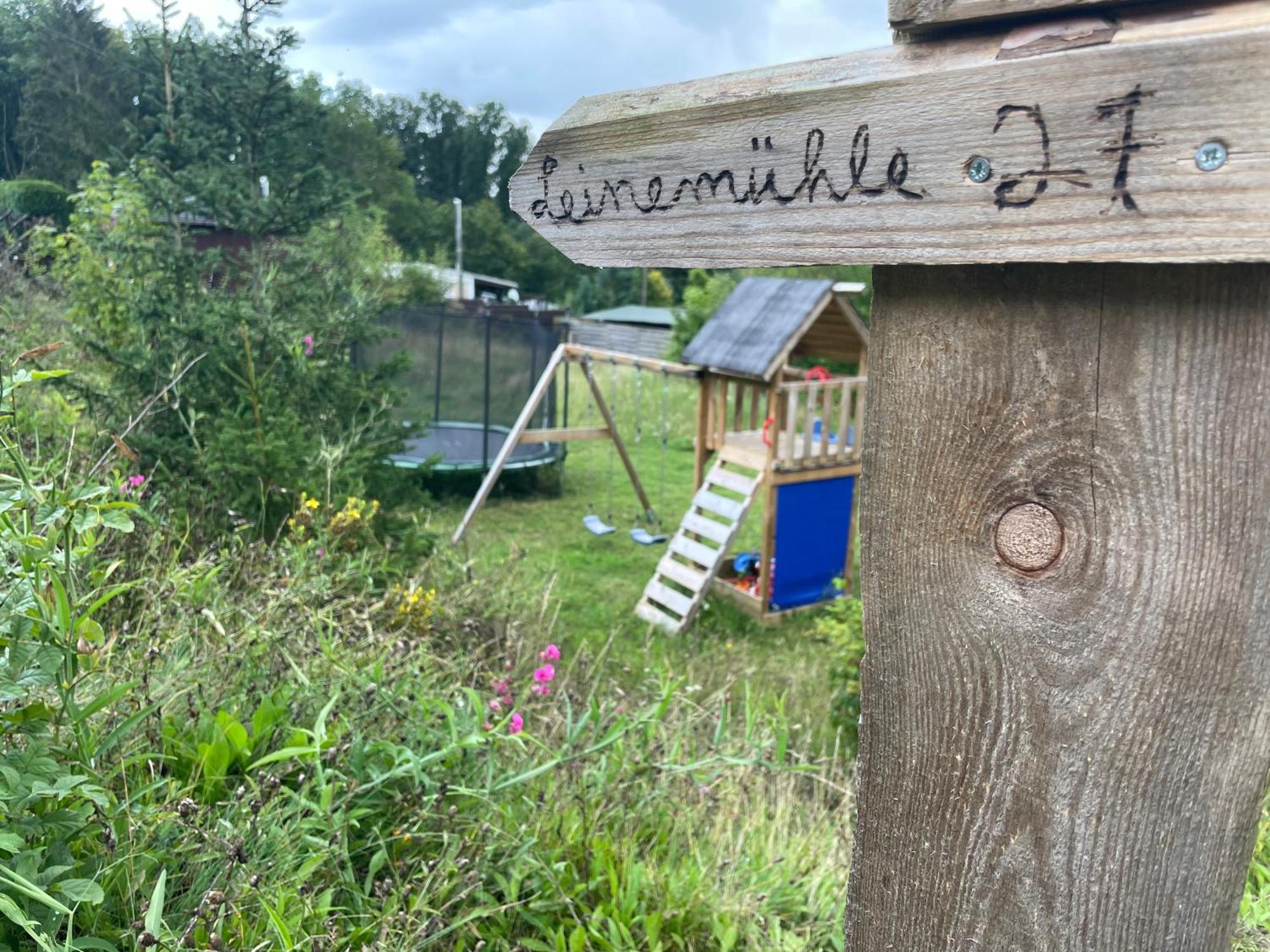 Willa Familienparadies Leinemuehle - Bungalow Mit Spielplatz Pansfelde Zewnętrze zdjęcie